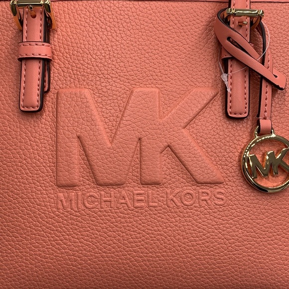 Michael Kors Xs Cryl Conv Tz Tote Sherbert Leather - Picture 9 of 16